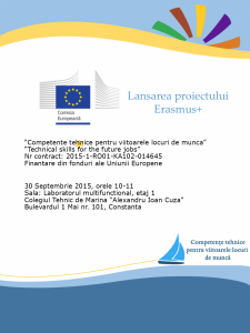 Eveniment Lansare proiect 