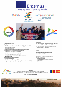 Poster Proiect Erasmus+ 2015014645